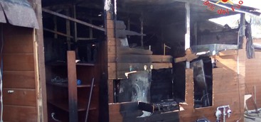 Flash News : Catanzaro- Incendio allo  stabilimento balneare IABA di Simeri Mare