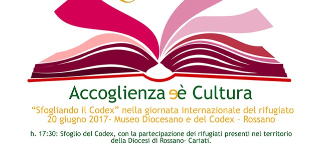 “Sfogliando il Codex” nella giornata internazionale del rifugiato
