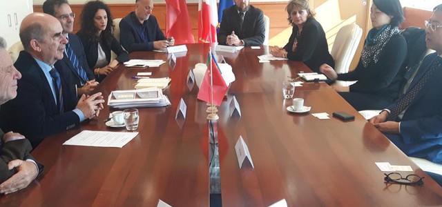 Tavolo operativo Calabria-Cina con il Vicepresidente Russo