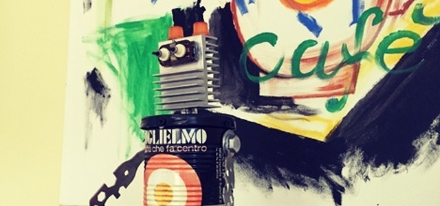 La mostra “Teneri bulloni” al Marca con Caffè Guglielmo