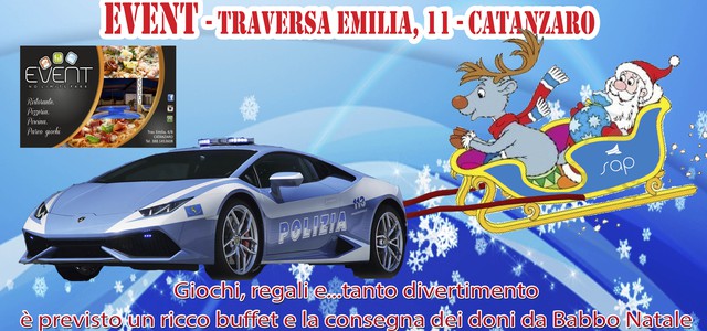 Domani 11° edizione del "Babbo Natale del Poliziotto"