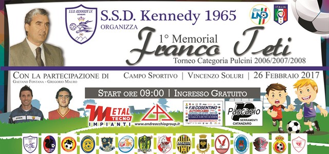 Primo Memorial Franco Teti: la Kennedy e i suoi campioni ricordano "il Presidente"