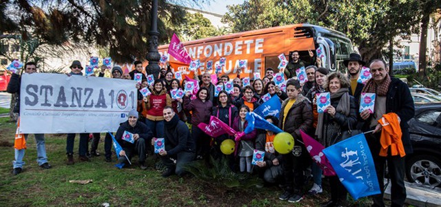 Bus della Libertà, secondo tour nazionale fa tappa nella città di Reggio