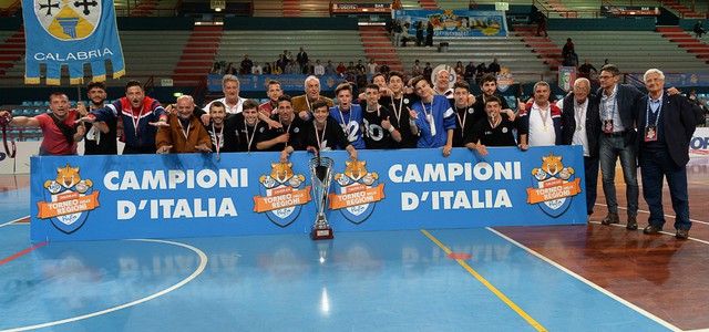 Calcio a 5 Juniores: Calabria campione d'Italia
