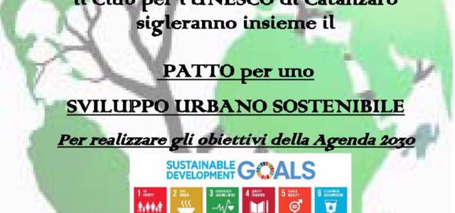 A Pentone firma sul Patto per lo Sviluppo Urbano Sostenibile