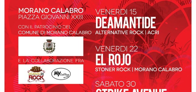 Morano: Musica live nei weekend di giugno  Ieri la prima serata in Piazza Giovanni XXIII