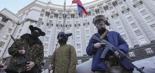 Esplosione a Kiev vicino a sede governo