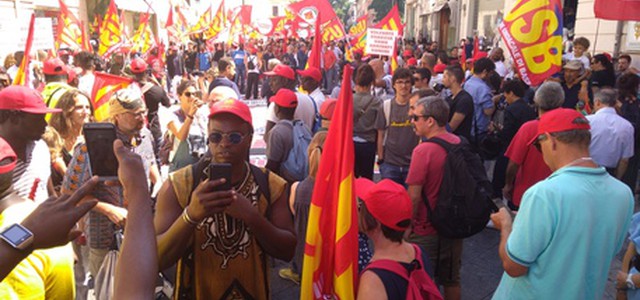 A Reggio corteo Usb per Soumaila Sacko