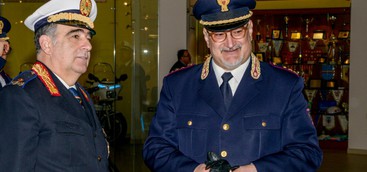 Vice questore aggiunto Lombardo visita Comando polizia municipale