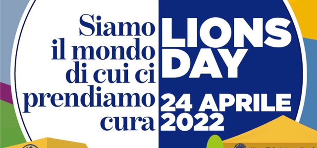 LIONS DAY  DOMENICA 24 APRILE 2022: Piazza San Giorgio al Corso a Reggio Calabria