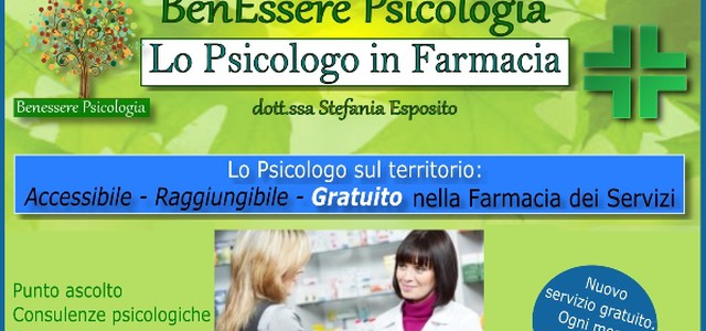 Lo Psicologo in Farmacia: primo trimestre di sperimentazione nella provincia di Catanzaro