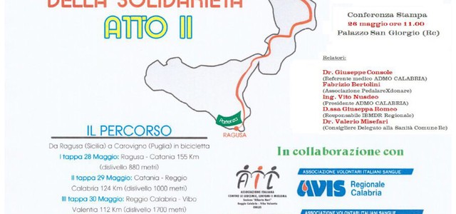 Tutto pronto per la “Padalata della Solidarietà”