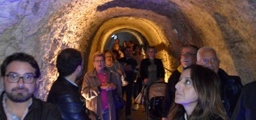 Circa trecento persone visitano le gallerie del San Giovanni