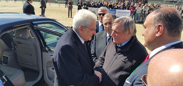 Mattarella a Locri, incontra i familiari delle vittime di mafia