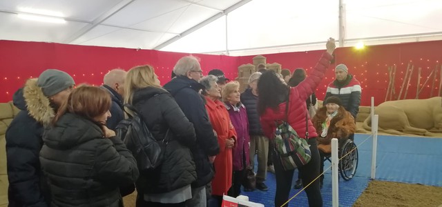 AL PRESEPE DI SABBIA VISITA GRATUITA PER LE PERSONE ASSISTITE DALLA RAGI ONLUS