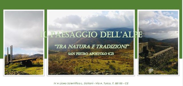 FAI SCUOLA: IL PAESAGGIO DELL’ALPE