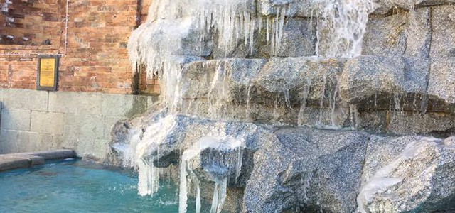 Gelo a Catanzaro: il Cavatore si fa di cristallo