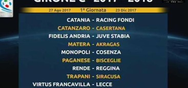 Nasce la nuova serie C: le prime tre giornate. Esordio Catanzaro-Casertana