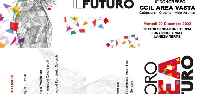 Domani a partire dalle 9.30 il secondo congresso della Cgil Area Vasta Catanzaro-Crotone-Vibo al Teatro della Fondazione Terina