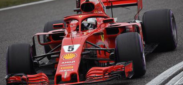 F1: Cina, prima fila tutta Ferrari, pole a Vettel