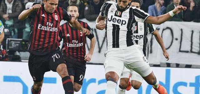 Juventus-Milan: un turno di stop a Bacca