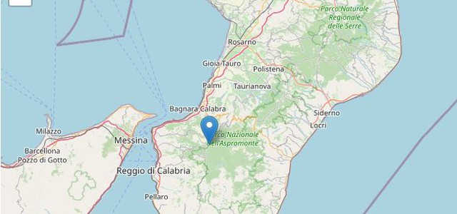 Scosse di terremoto nella notte nel Reggino