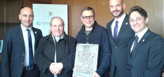 Marziale riceve delegazione dell’Accademia Bonifaciana