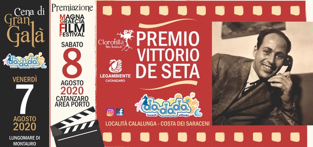 Premio De Seta in grande stile con Cena di Gala e premiazione al MGFF