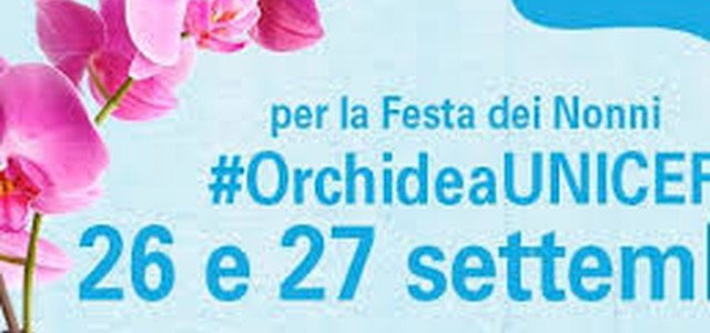 CATANZARO, LE PIAZZE DELL'ORCHIDEA DELLUNICEF  PER LOTTARE CONTRO LA MALNUTRIZIONE INFANTILE