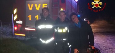 18enne disperso nelle montagne del cosentino, ritrovato dai vigili del fuoco