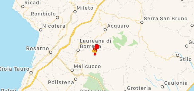 Flash - Scossa di terremoto di magnitudo 3.3 nel Reggino