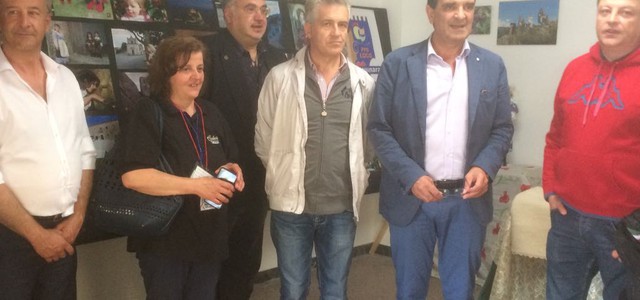 Bruno alla “Festa della Ciliegia” nel centro storico di San Pietro Apostolo