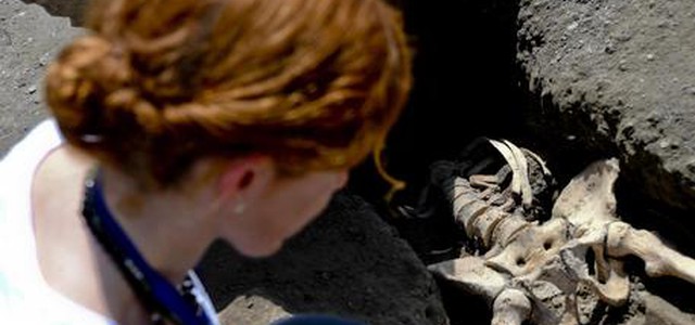 Eccezionale a Pompei, riemerge l'ultimo fuggiasco