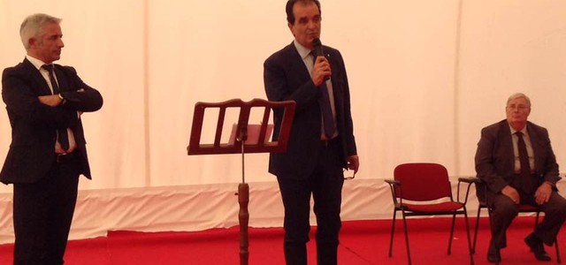 Bruno all’inaugurazione dell’anno scolastico al liceo scientifico di Girifalco (VIDEO)
