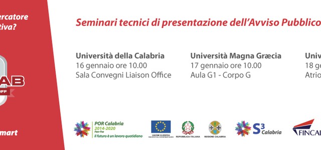 Bando Startup e Spin-off: al via i seminari di presentazione