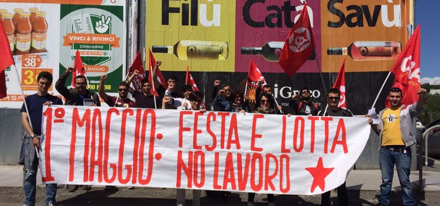 L'1 maggio del Partito Comunista a Cosenza