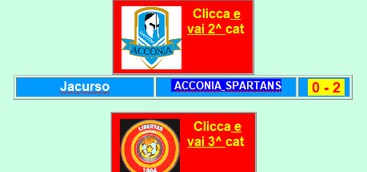 Curinga - Jacurso  ACCONIA SPARTANS  0 - 2 