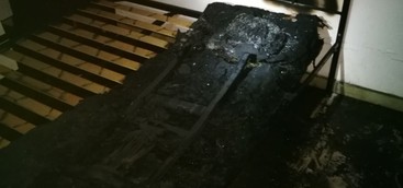 Appartamento in fiamme nel Catanzarese