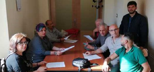 Precari sanità occupano uffici Azienda ospedaliera Pugliese Ciaccio di Catanzaro