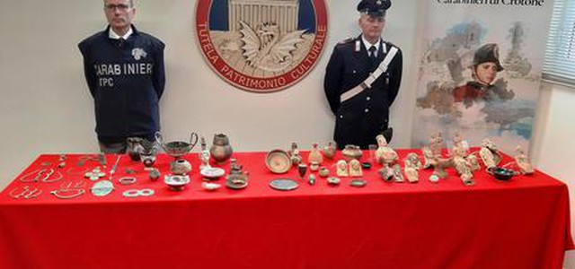 Recuperati dai Cc beni culturali per 10 milioni di euro