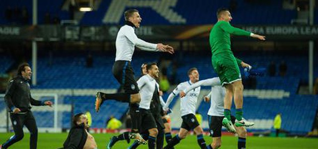 Europa League: Milan Austria Vienna 5-1 , Everton Atalanta 1-5