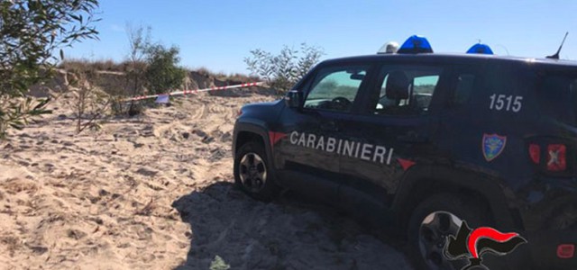 Sbancamento illecito in spiaggia del Catanzarese, tre persone denunciate