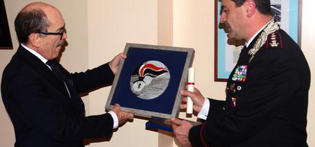 Carabinieri incontrano Cafiero de Raho