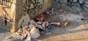 Catanzaro, Veraldi: "L’area antistante la stazione di Pratica avvolta nel degrado" (FOTO)