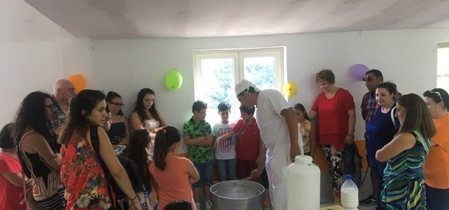 La curiosità dei bambini per il Pomeriggio del Formaggio