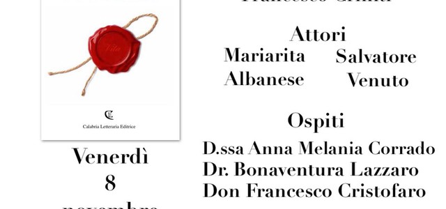 Venerdì 8 novembre, al Marca , presentazione del libro " Ricordati di Viverla"