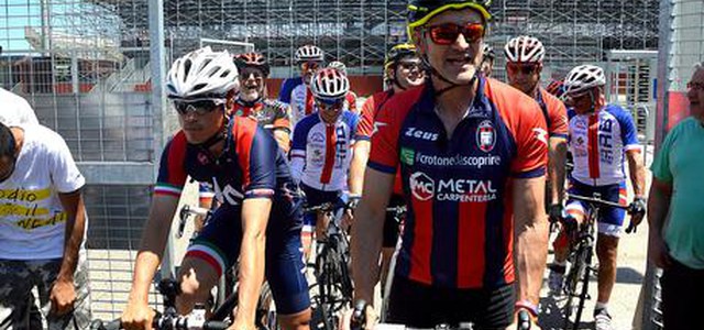 Nicola, via a viaggio bici fino Torino
