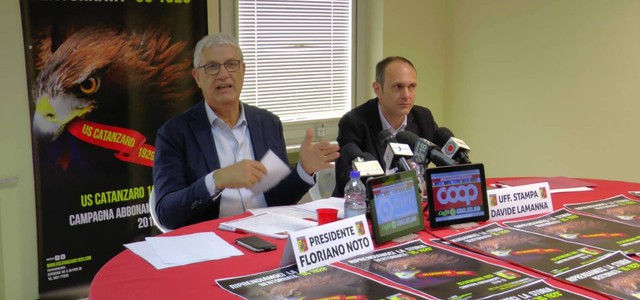 Presentata campagna abbonamenti US Catanzaro 1929, Noto: "Speriamo in crescita adesioni" (VIDEO)