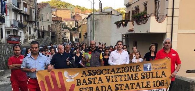 Nella memoria…responsabilità e sicurezza ricordando le vittime della S.S. 106