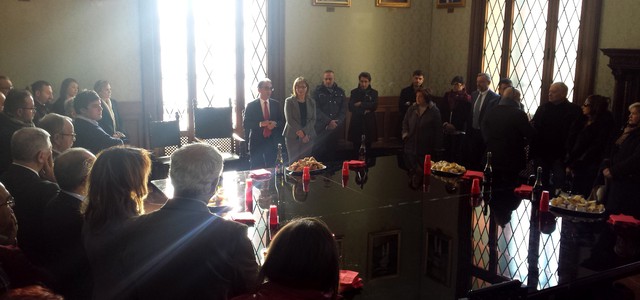 Tradizionale scambio di auguri per le feste natalizie al Comune di Catanzaro